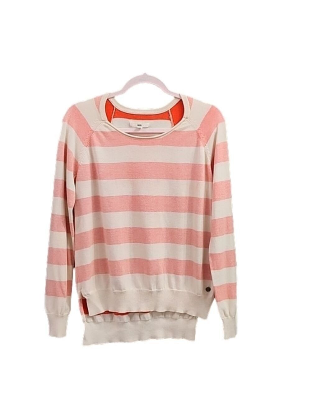 Vans ladies medium orange strip sweater